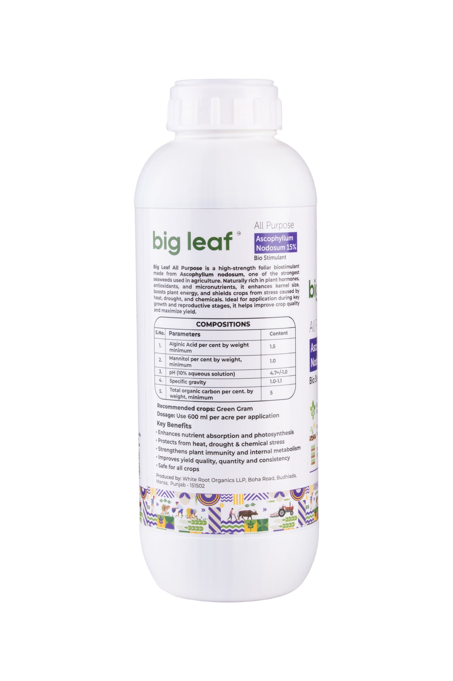 big leaf - All Purpose - Ascophyllum Nodosum 15%