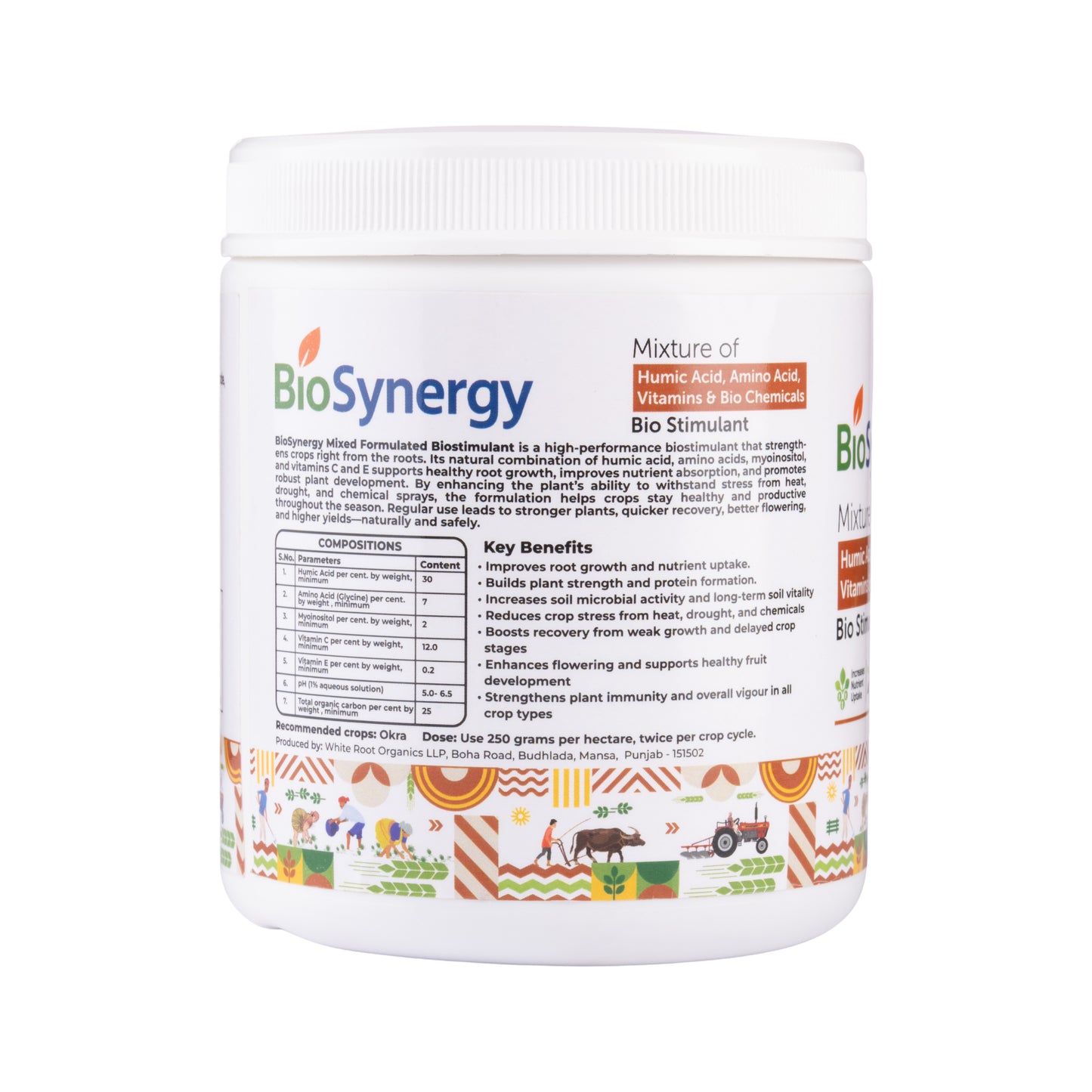 BioSynergy Mixture of Humic Acid, Amino Acids, Vitamins and Bio-Chemicals