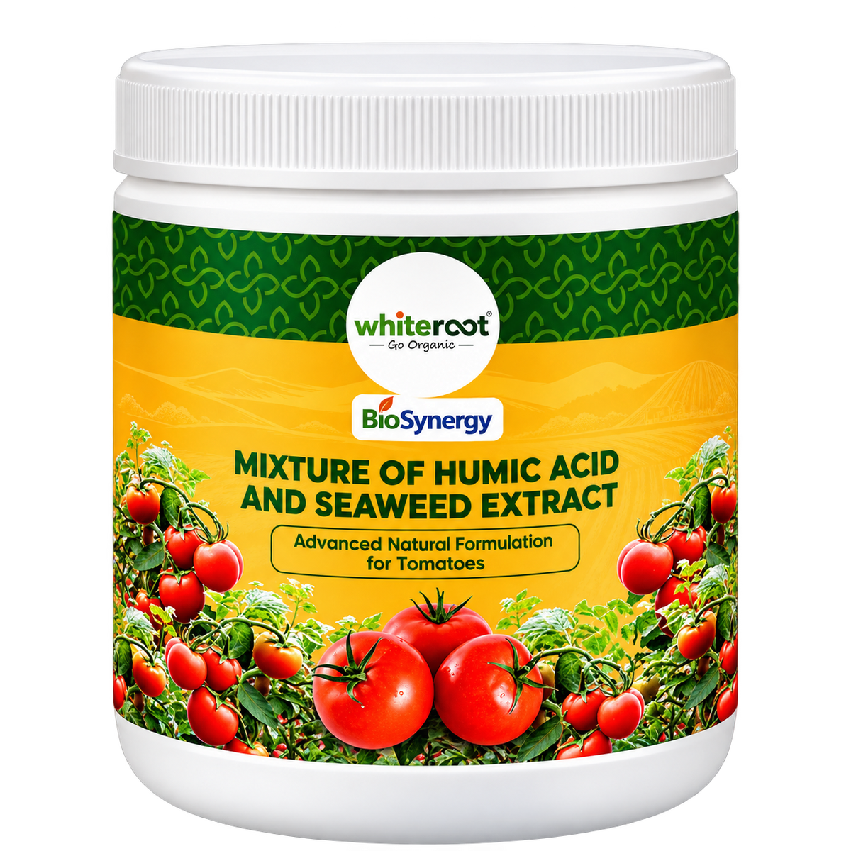 BioSynergy - Mixture of Humic Acid and Seaweed Extract-Advanced Natural Formulation for Tomatoes
