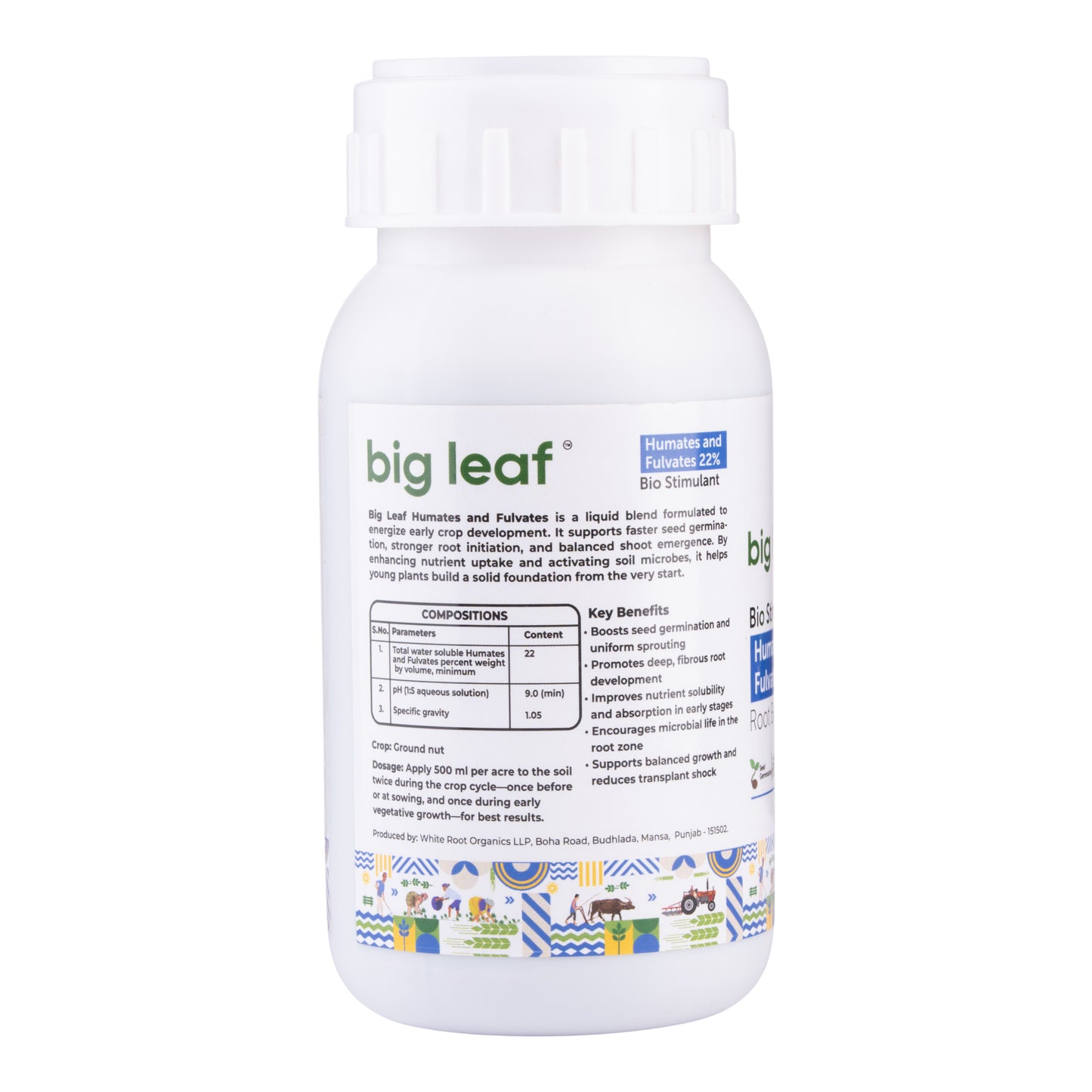 big leaf - Humates and Fulvates 22% - Root Booster